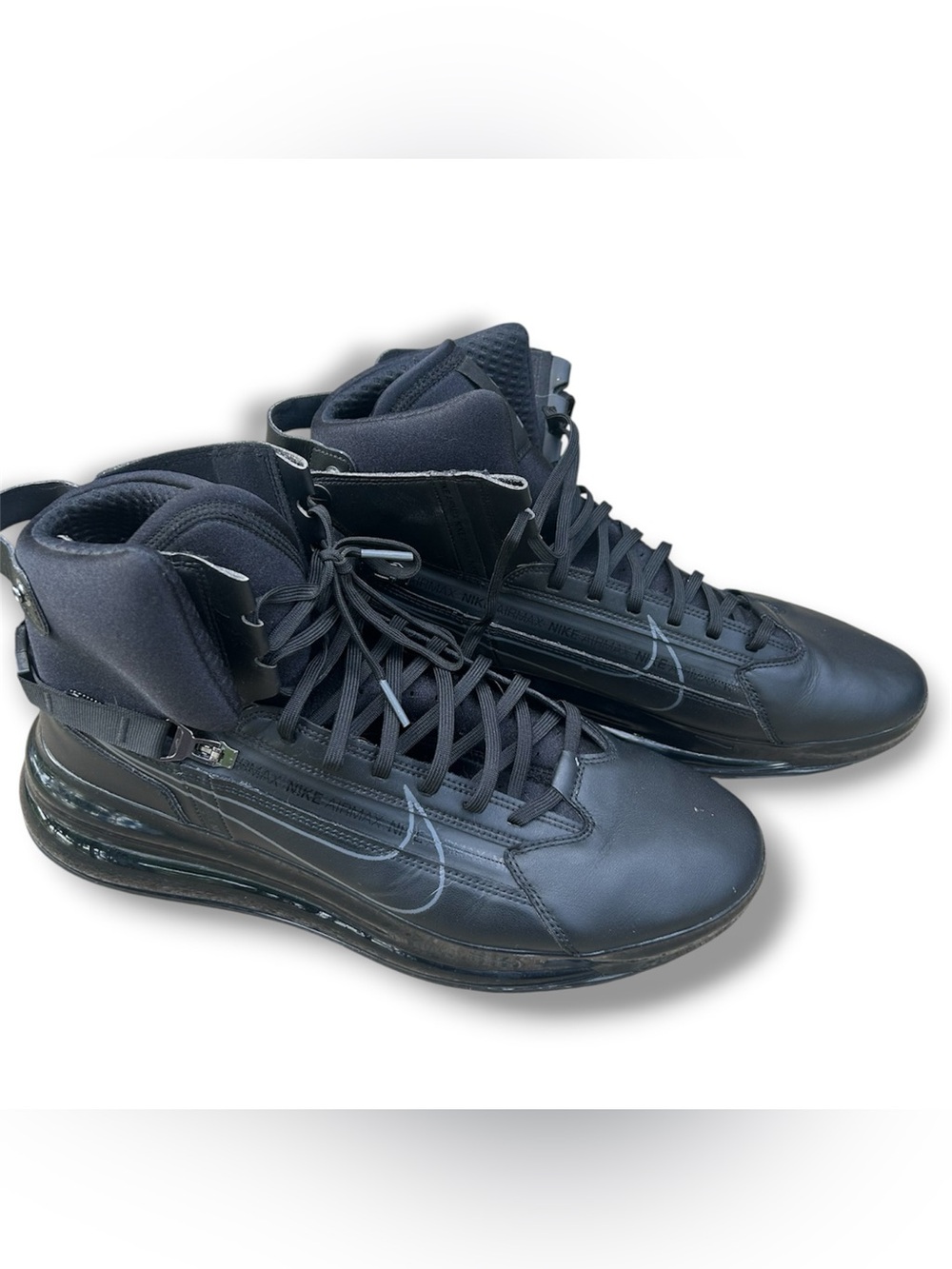 Nike Air Max 720 Saturn Black Anthracite Men’s Size 13 High Top Sneakers